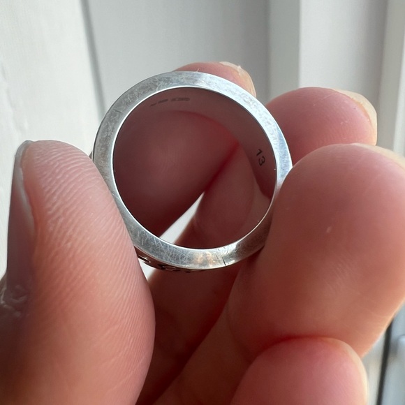 GUCCIGHOST RING IN SILVER - Picture 11 of 14